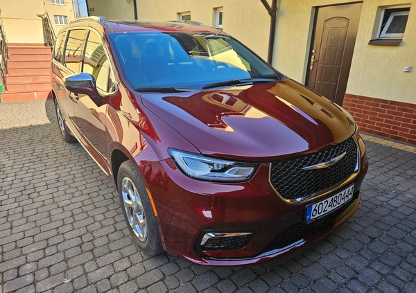 Chrysler Pacifica cena 221000 przebieg: 22164, rok produkcji 2021 z Tolkmicko małe 407
